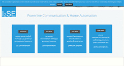 Desktop Screenshot of i2se.com